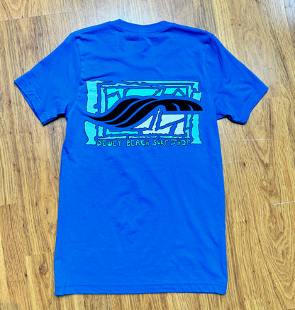 Party Wave Tee- Blue