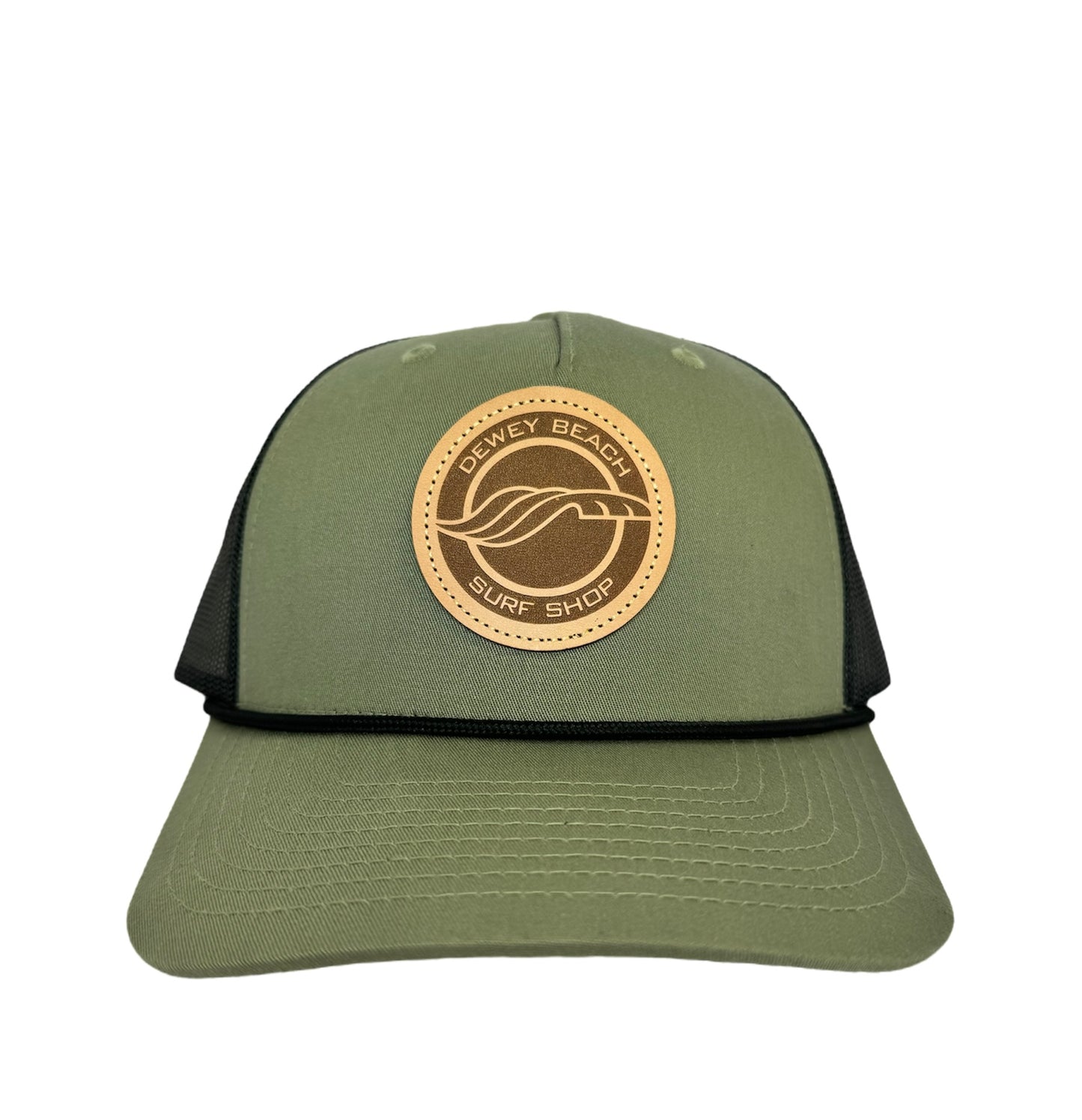 Olive/Black Rope Richardson Hat