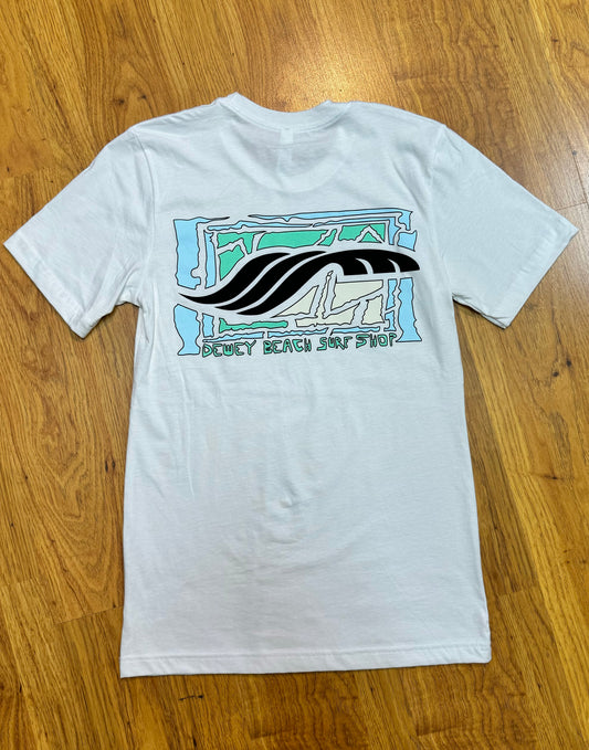 Party Wave Tee- White