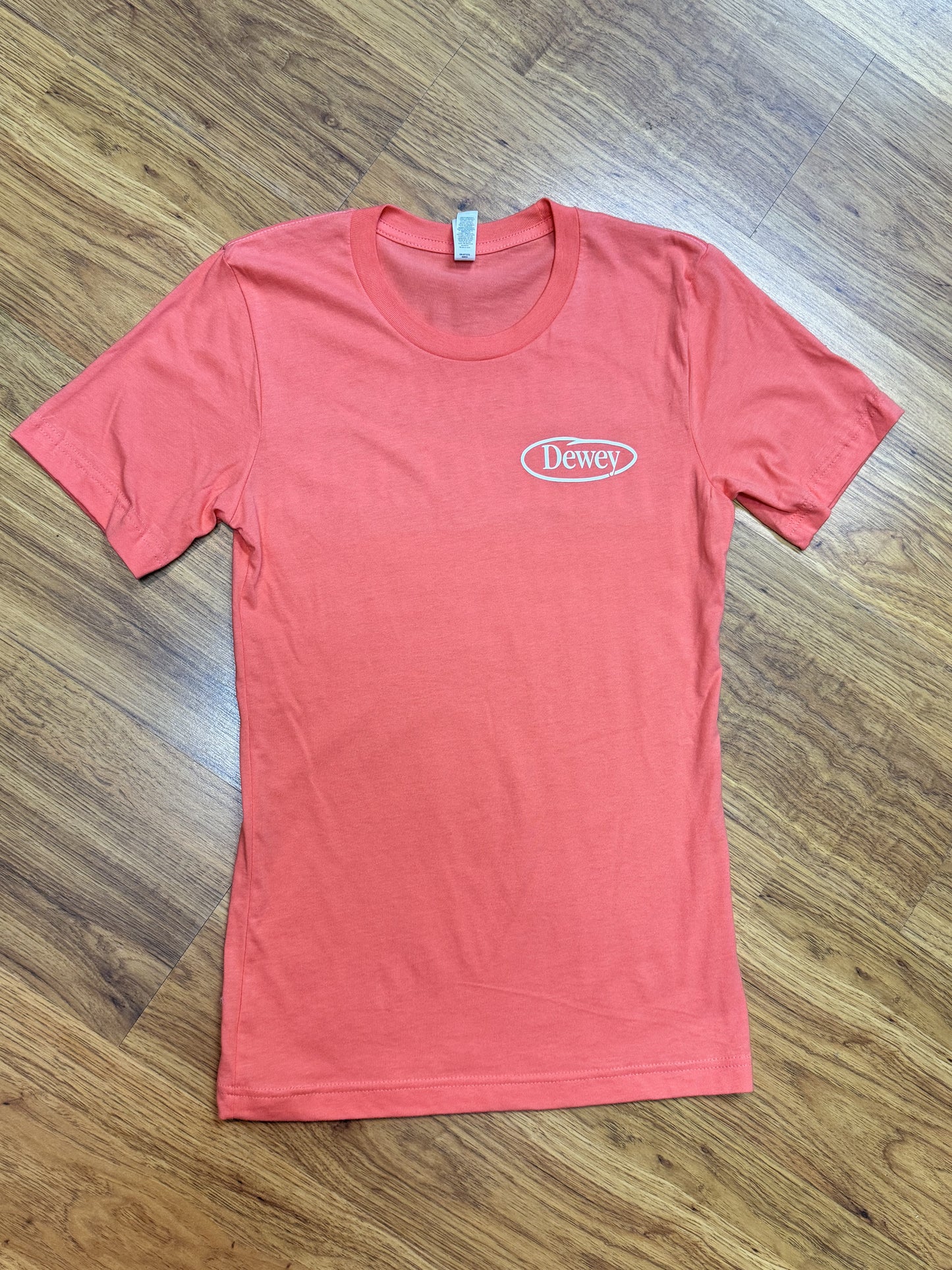 Wish You Were Here Tee- Coral