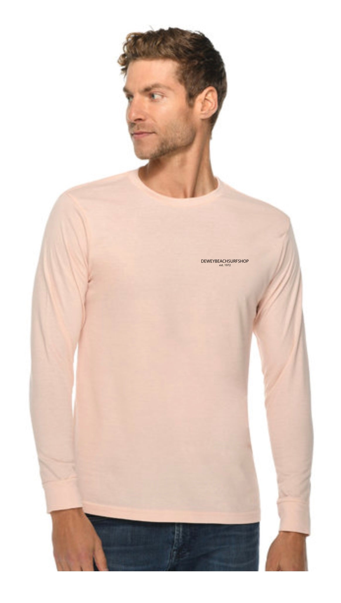 Morgan Collage Longsleeve- Peach