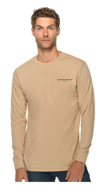 Morgan Collage Longsleeve- Sand