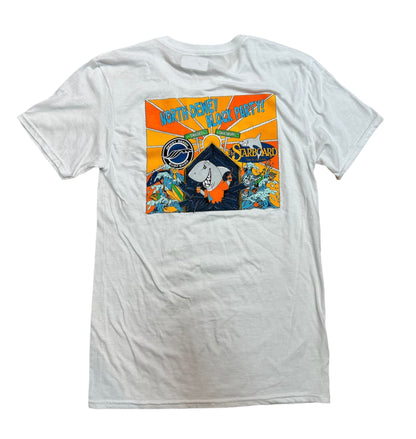 Block Party Tee- White