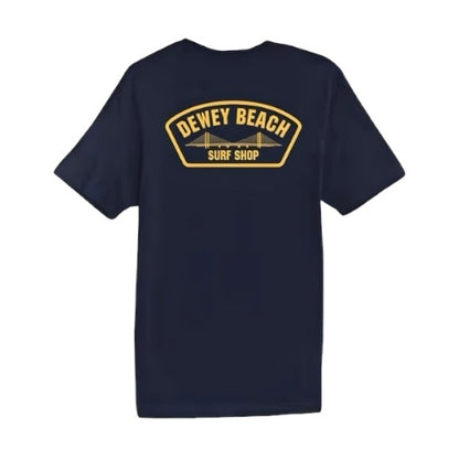 Bridge Logo Tee- Navy