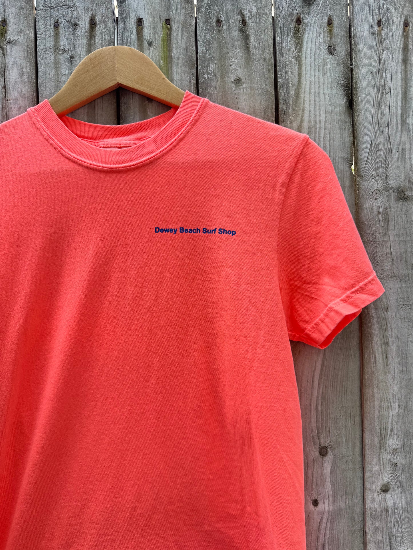 New Wave Tee- Coral