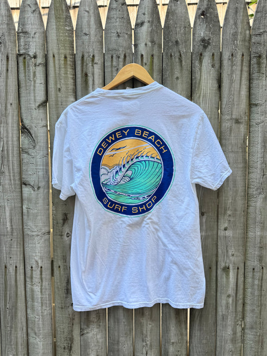 New Wave Tee- White