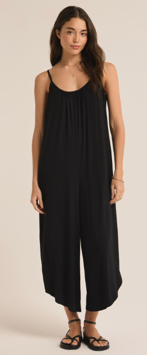 The Black Flared Jumpsuit