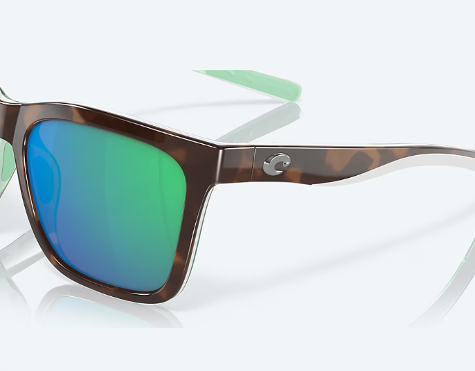 Panga Polarized Tortoise/White/Seafoam Mirror