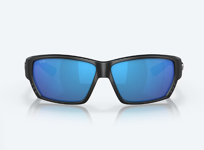 Tuna Alley Polarized Black Blue Mirror