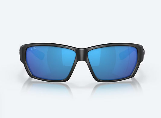 Tuna Alley Polarized Black Blue Mirror