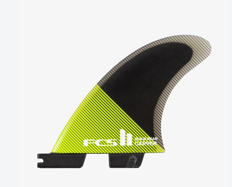 FCS II Carver MED Acid/Black Quad Rear
