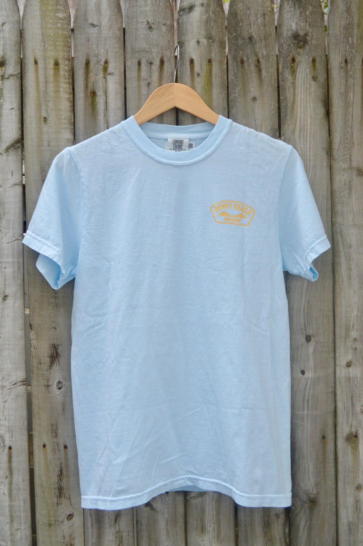 Bridge Logo Tee- Baby Blue