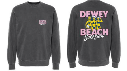 Beach Babes Crewneck- Charcoal