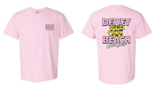Beach Babes Tee- Pink