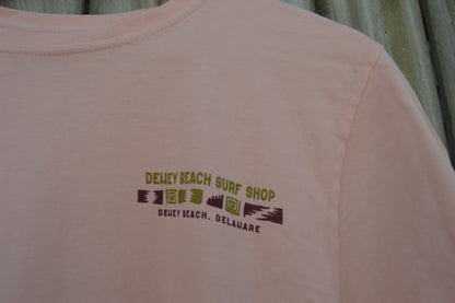 Beach Puzzle Tee- Shell Pink
