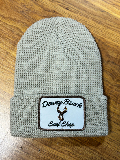 Deer Logo Beanie- Birch
