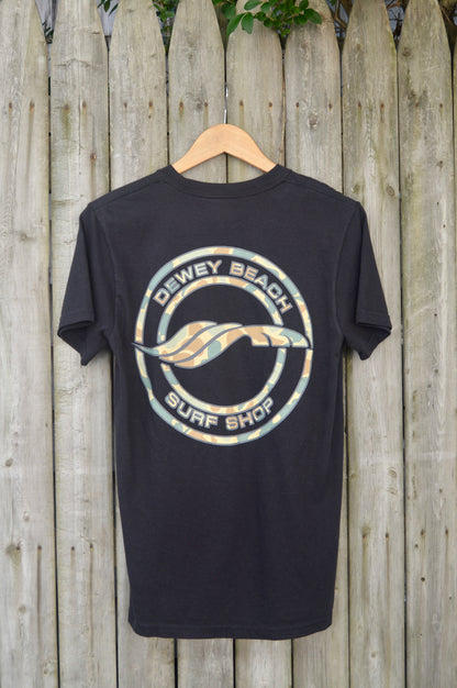 OG Logo Camo Tee- Black
