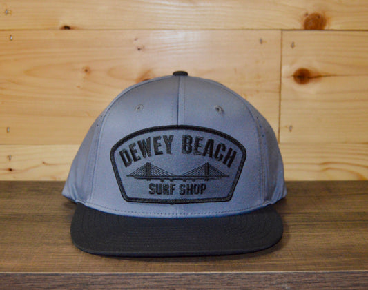 Black on Grey Bridge Hat