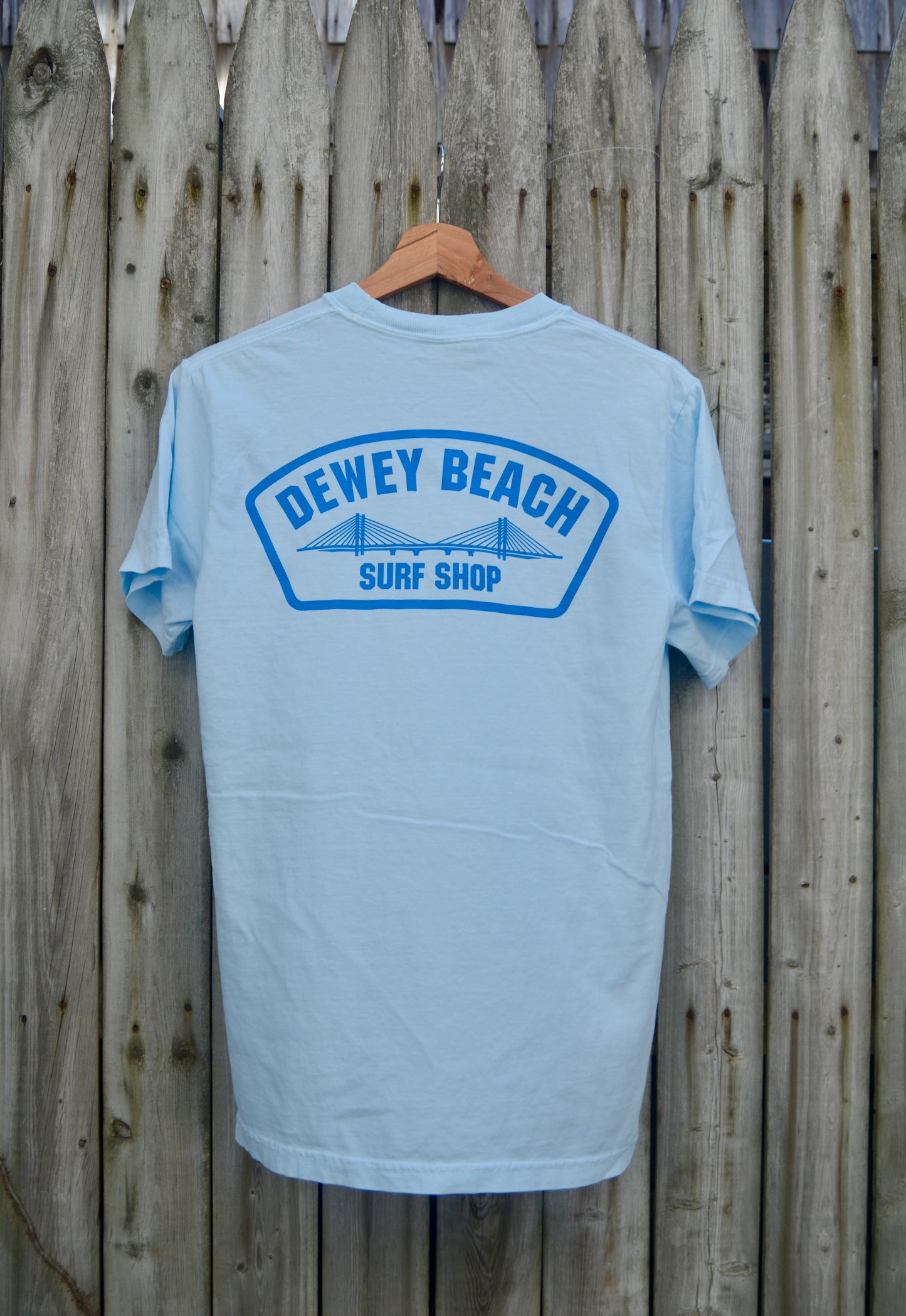 Blue Bridge Logo Tee- Baby Blue