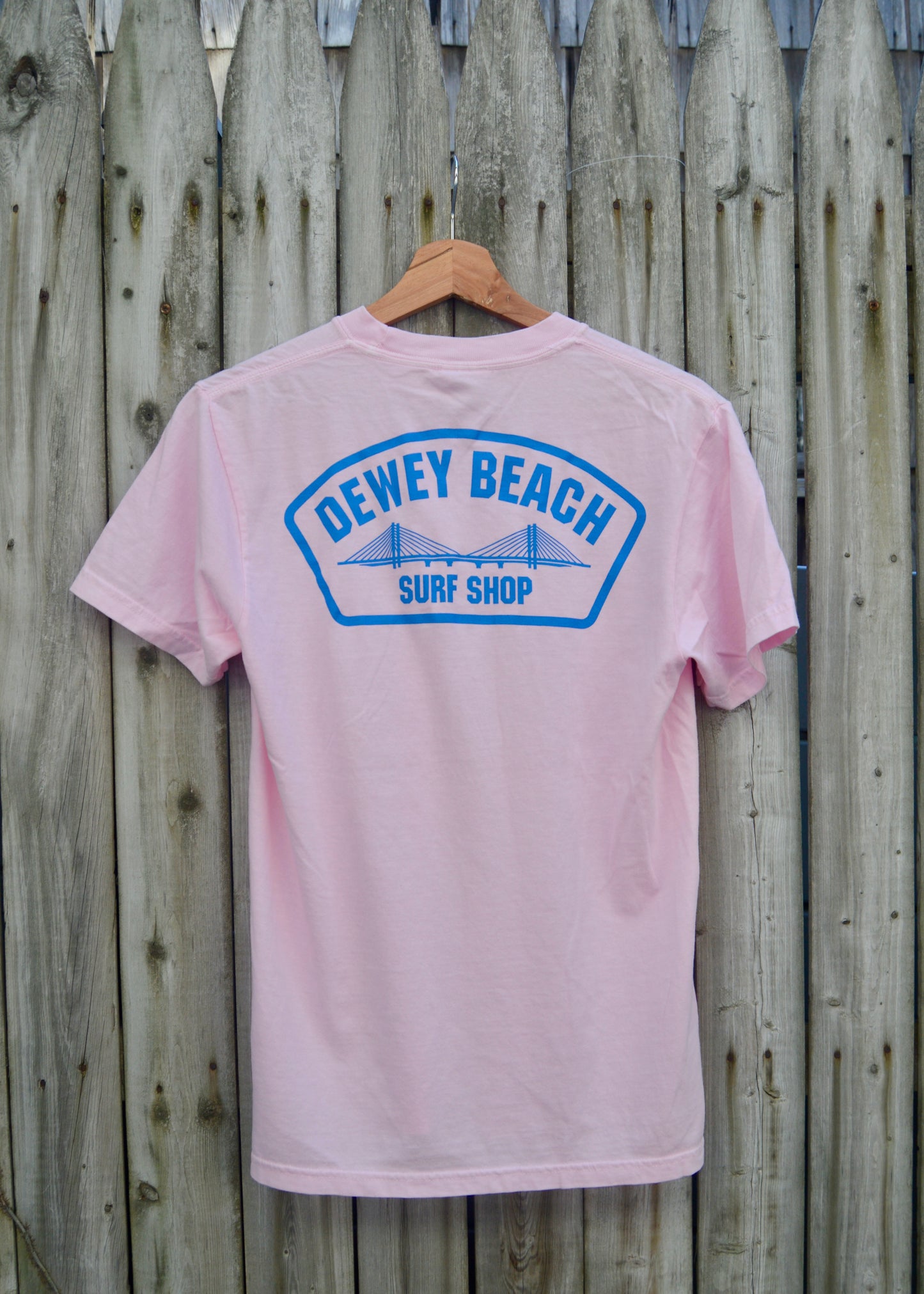 Blue Bridge Logo Tee- Blossom Pink