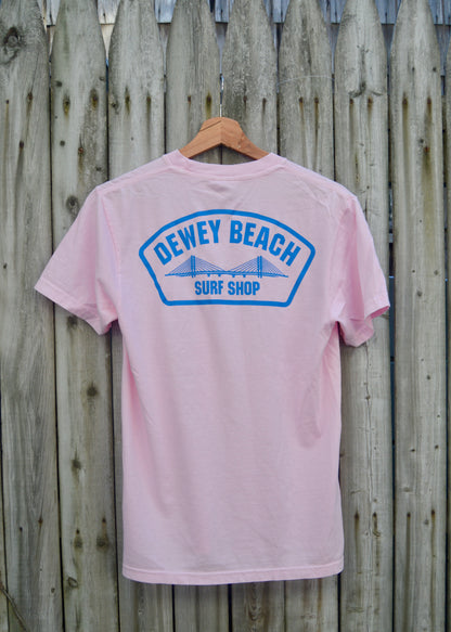 Blue Bridge Logo Tee- Blossom Pink