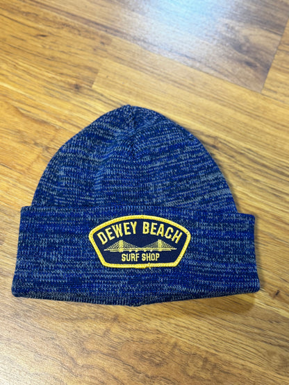 Bridge Logo Beanie- Blue