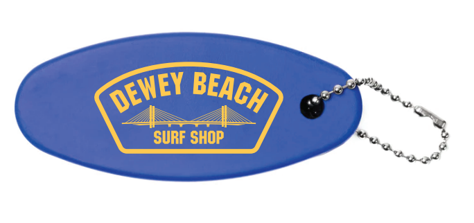 Blue Bridge Floaty Keychain