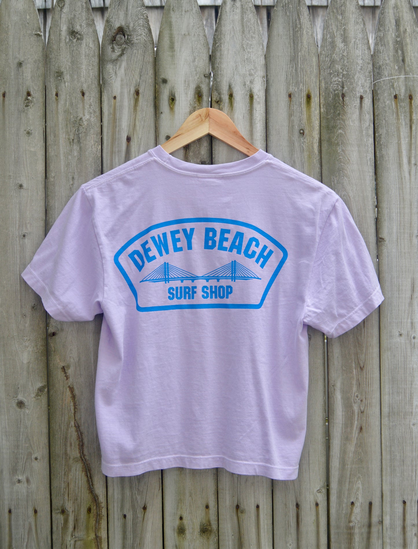 Blue Bridge Logo Cropped Tee- Orchid