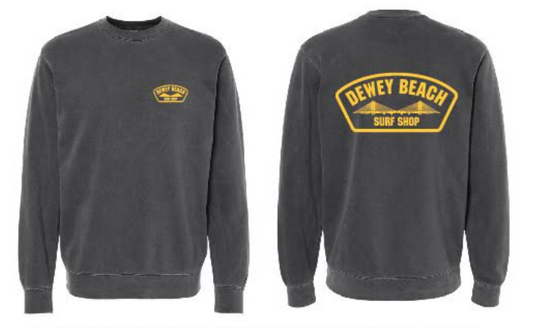 Bridge Logo Crewneck- Charcoal