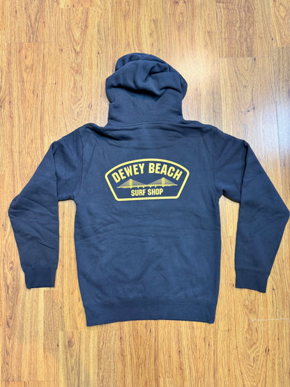 Bridge Logo Hoodie- Charcoal