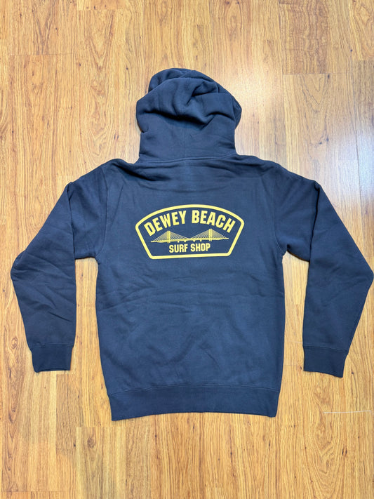 Bridge Logo Hoodie- Charcoal