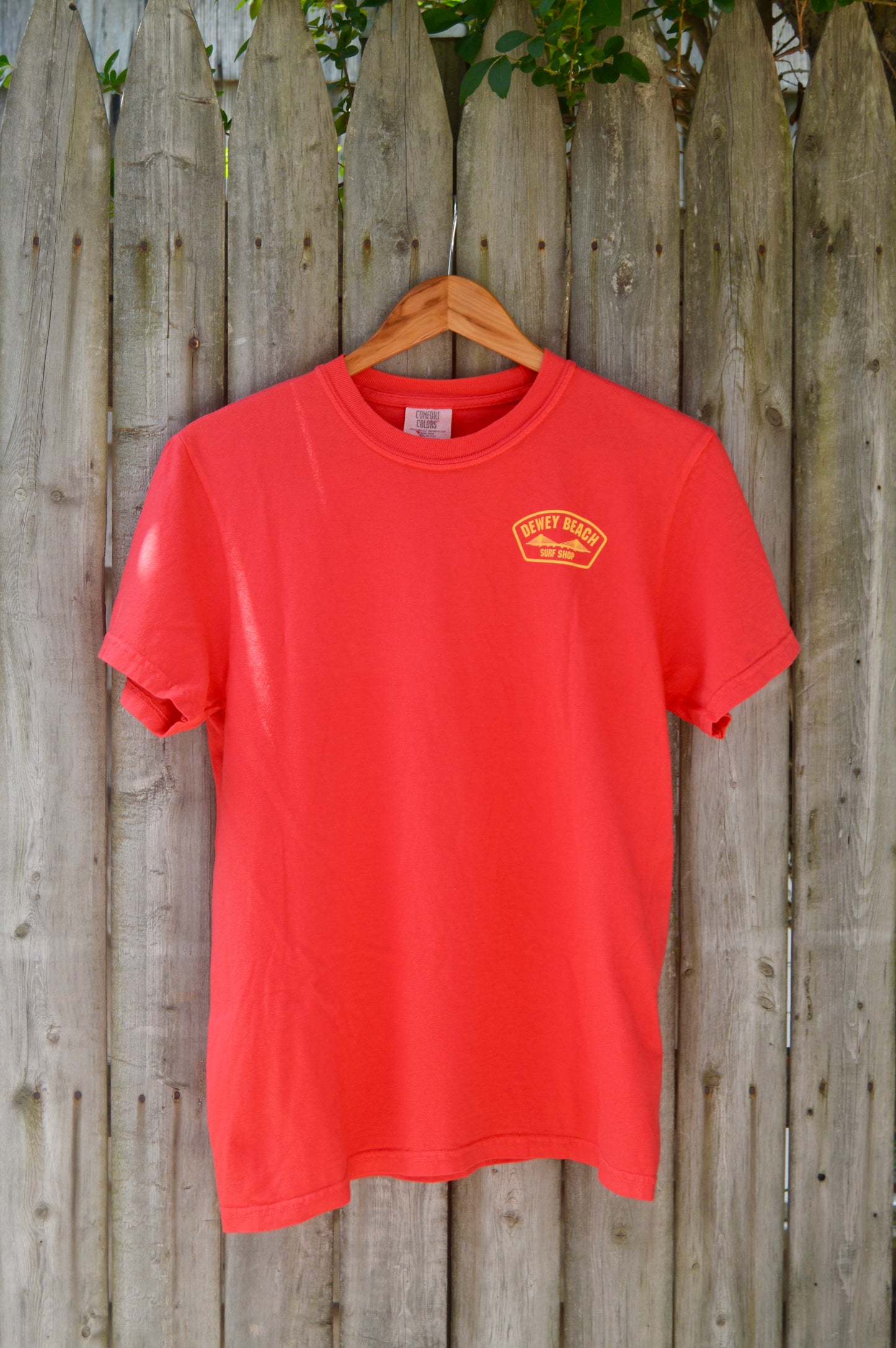 Bridge Logo Tee- Bright Red