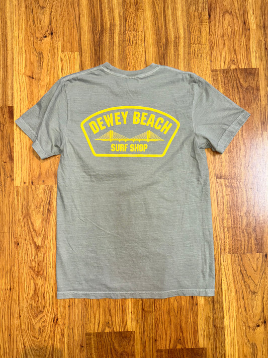 Bridge Logo Tee- Sand