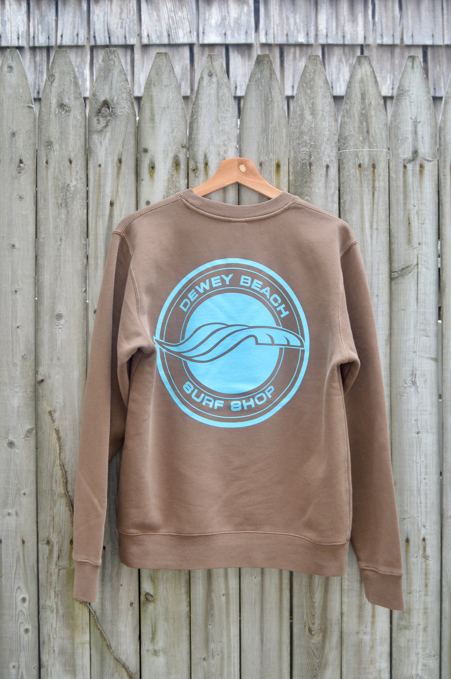 OG Logo Crewneck- Brown/Blue