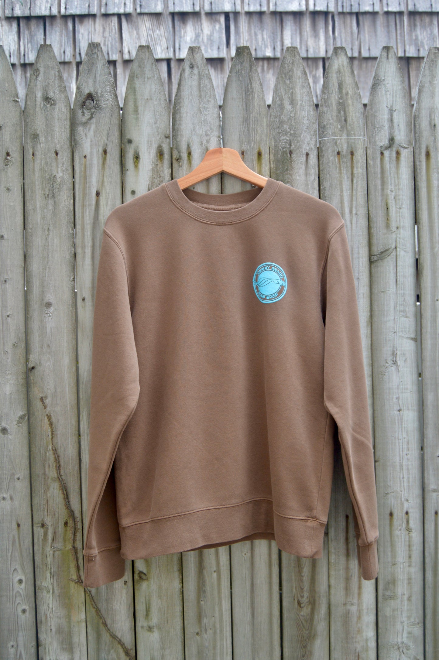 OG Logo Crewneck- Brown/Blue