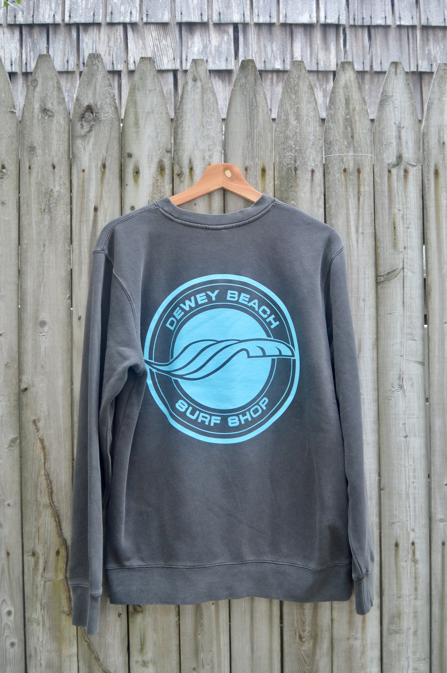 OG Logo Crewneck- Charcoal/Blue