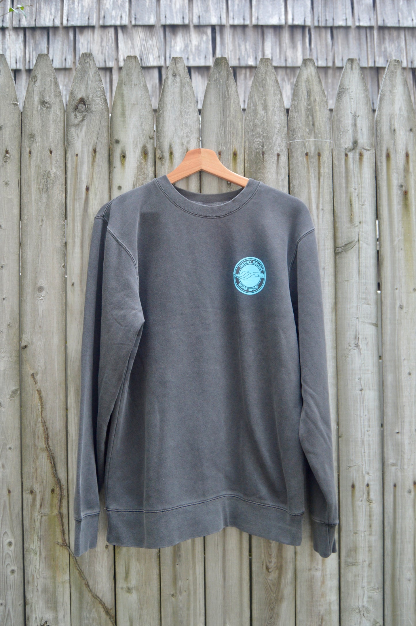 OG Logo Crewneck- Charcoal/Blue