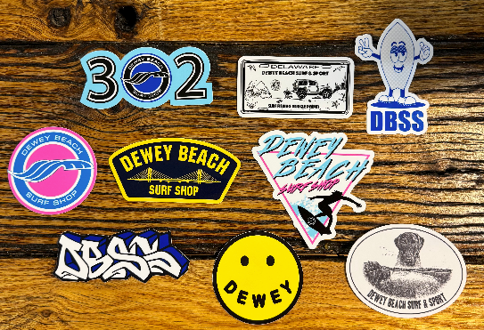 Surfer Dude Sticker
