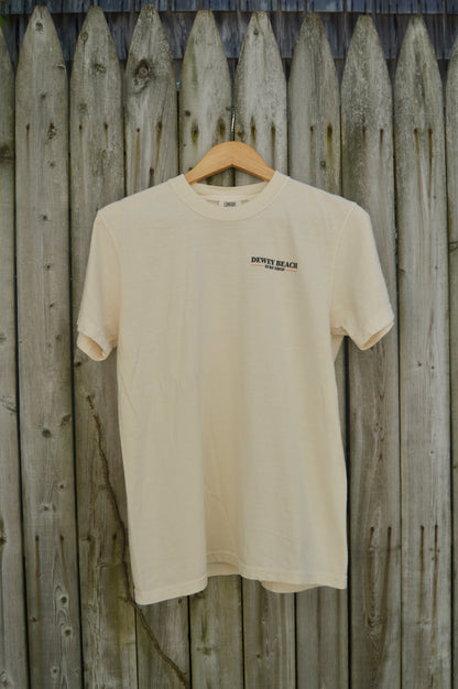 Dewey Beach Bonfires Tee- Ivory