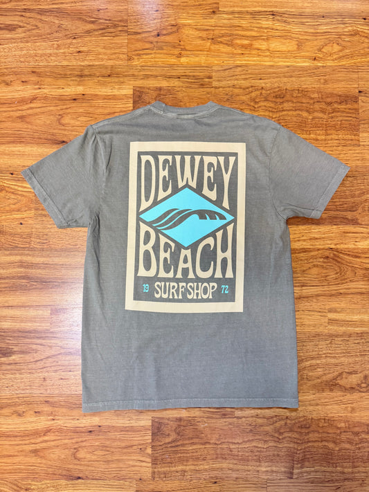 Dewey Beach Box Tee- Sand