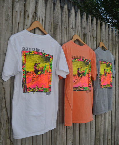 Paint Clash Tee- Steel Grey