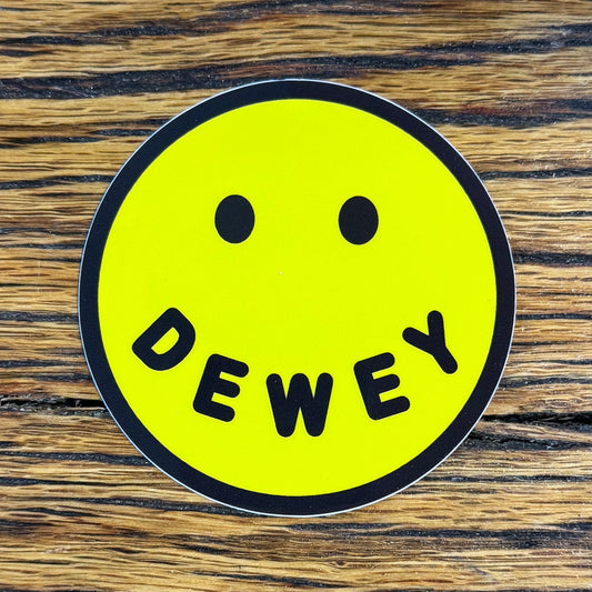 Dewey Smiley Sticker