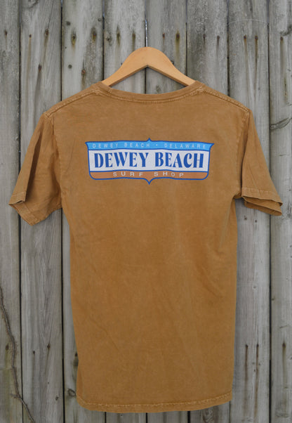 Dock Label Salt Wash Tee- Cider