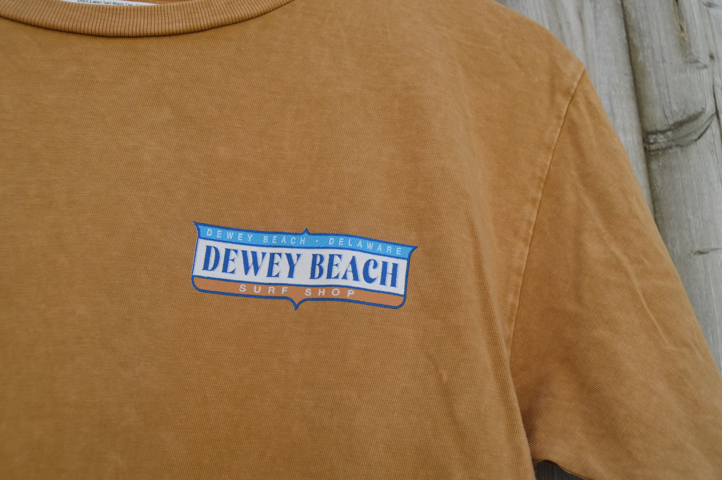 Dock Label Salt Wash Tee- Cider