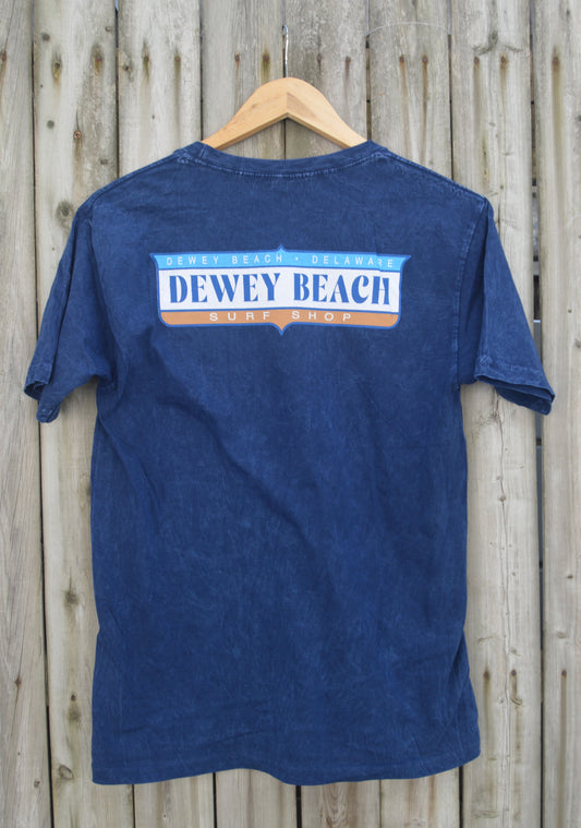 Dock Label Tee- Midnight