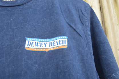Dock Label Tee- Midnight