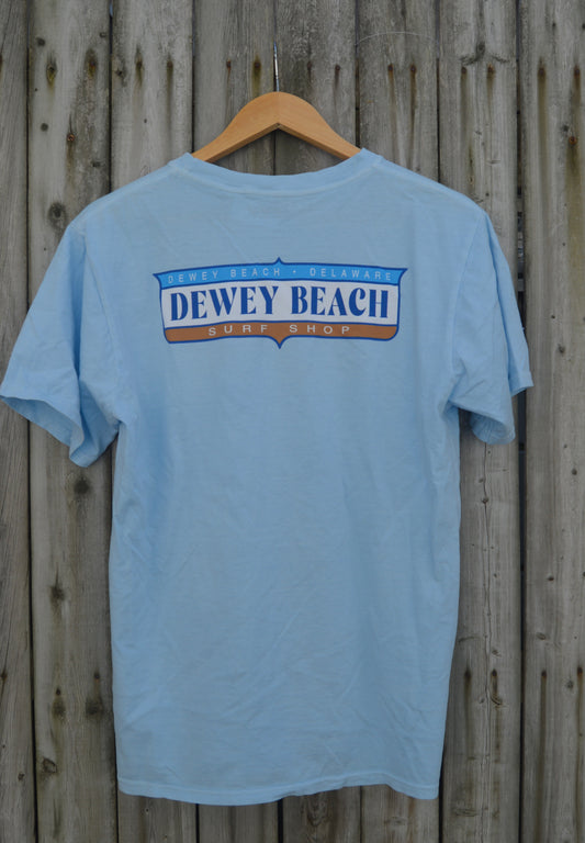 Dock Label Tee- Powder