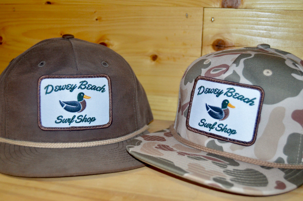 Mocha/Khaki Rope Duck Hat