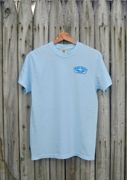Blue Bridge Logo Tee- Baby Blue