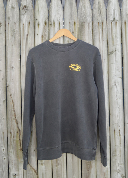 Bridge Logo Crewneck- Charcoal
